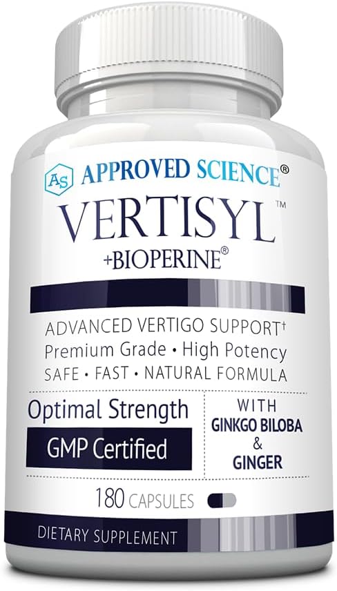 Approved Science VertiSyl - Ginkgo Biloba, Ginger, Vitamin D3, BioPerine - 60 Capsules - görsel 8