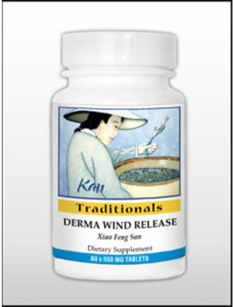 Kan Herbs Derma Wind Release 60 Tablets - görsel 1