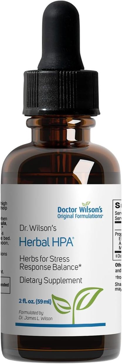 Dr. Wilson's Herbal HPA 30ml Adaptogenic Herbs for Adrenal and Calming Support