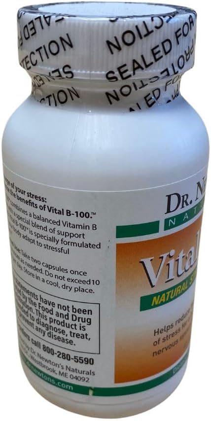 Vital B100 Vitamin B Complex Food Supplement - 60 Capsules - görsel 5