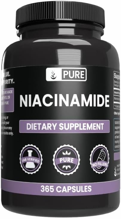 PURE ORIGINAL INGREDIENTS Niacinamide (730 Capsules) - görsel 9