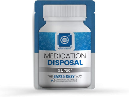 Element MDS XL 750 (5 Pack) with Bag Holder – Medication Disposal System