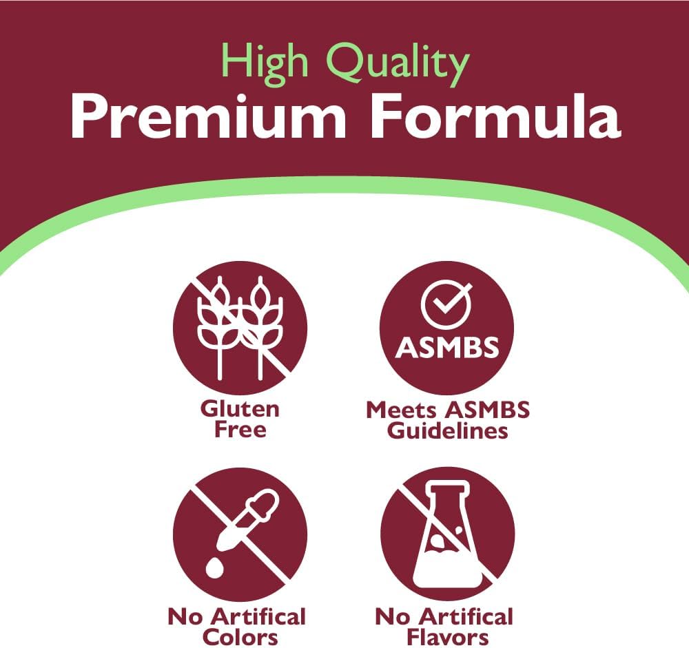 Celebrate Vitamins 4-in-1 Bariatric Multivitamin with Calcium Citrate Protein Shake, Vanilla Cake Batter, 14 Servings - görsel 5