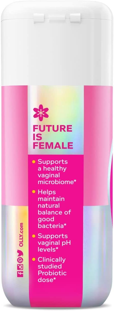 OLLY Happy Hoo-Ha Probiotic for Women, 25 Capsules - görsel 2