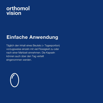 Orthomol Vision, 30-Day Supply, Comprehensive Eye Health Supplement with Micronutrients to Support Vision & Eye Health