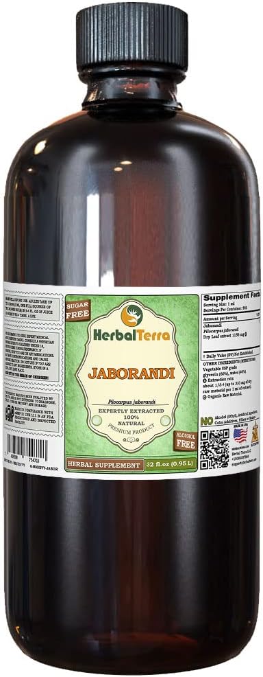 Jaborandi (Pilocarpus Jaborandi) Dried Leaf Liquid Extract 5x2 oz - görsel 9