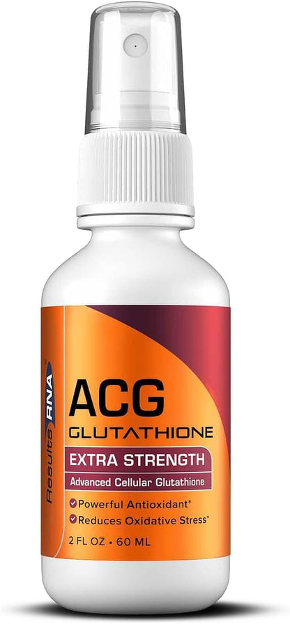 Results RNA ACG Glutathione Extra Strength – Neutralise free radicals – Glutathione is a potent antioxidant that – Image 1