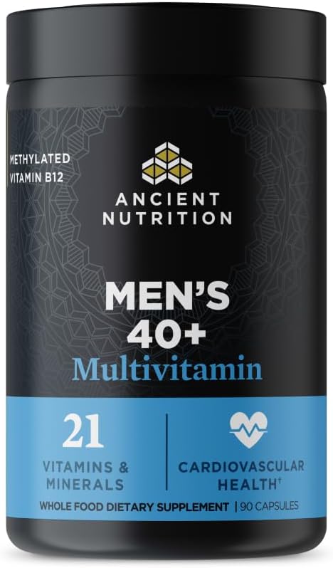 Ancient Nutrition Men's 40+ Multivitamin, 90 Capsules - görsel 1