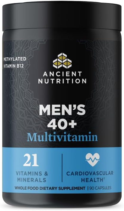 Ancient Nutrition Men's 40+ Multivitamin, 90 Capsules