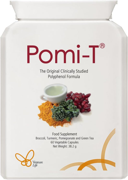Pomi-T Polyphenol Food Supplement, 60 Capsules (Pack of 3) by PomiT