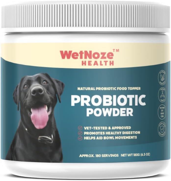 Probiotics for Dogs Digestive Health (Chicken & Bacon) - Probiotic Powder for Dogs - görsel 1