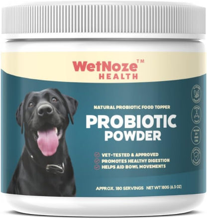 Probiotics for Dogs Digestive Health (Chicken & Bacon) - Probiotic Powder for Dogs