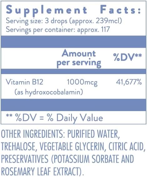 Holistic Health Hydroxy B12 MegaDrops™ 28ml - görsel 3