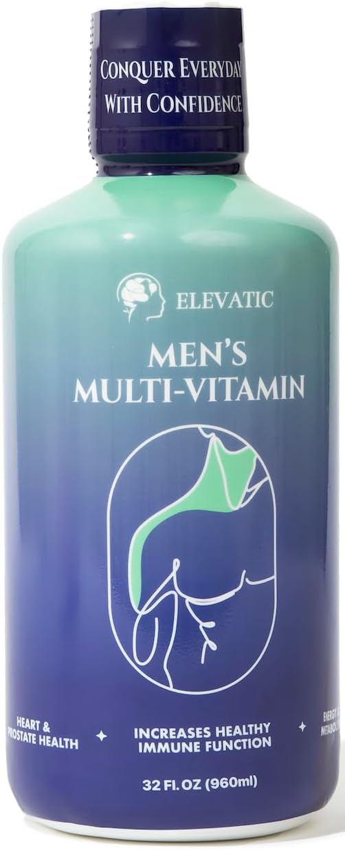 Elevatic Multivitamin for Men - Liquid Energy Booster, 960ml - görsel 1