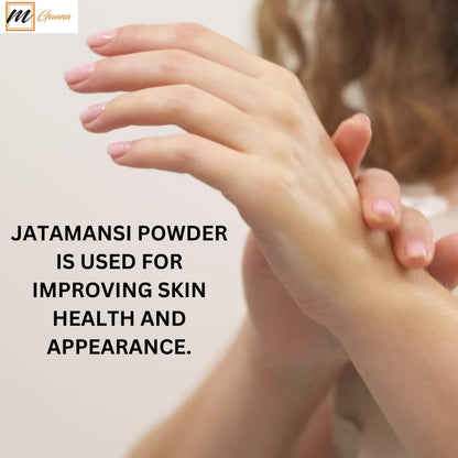 mGanna 100% Natural Jatamanshi Powder - Nardostachys jatamansi (Spikenard Root) for Hair and Health, 100g