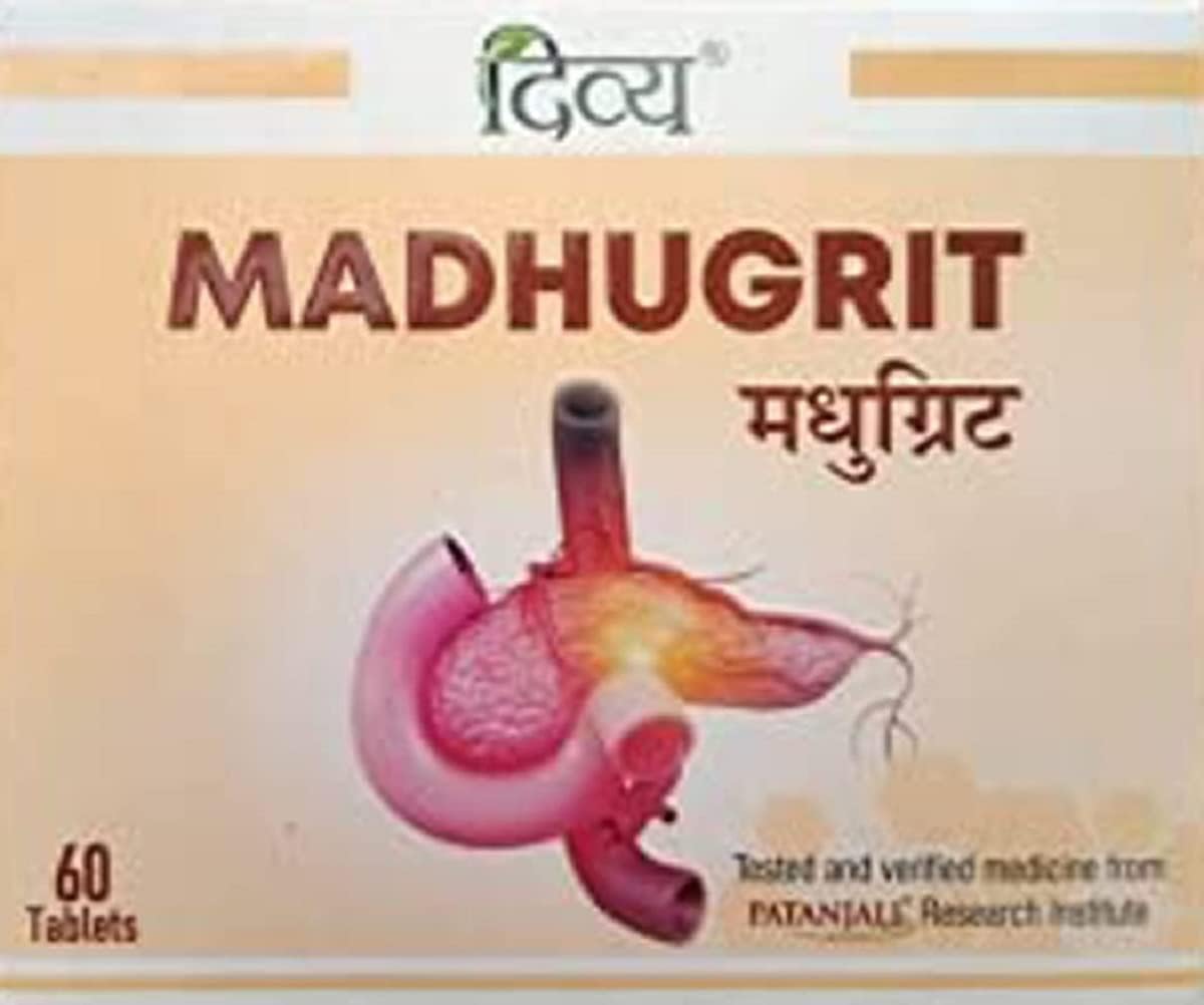 Patanjali Divya Madhugrit 60 Tablets - görsel 1