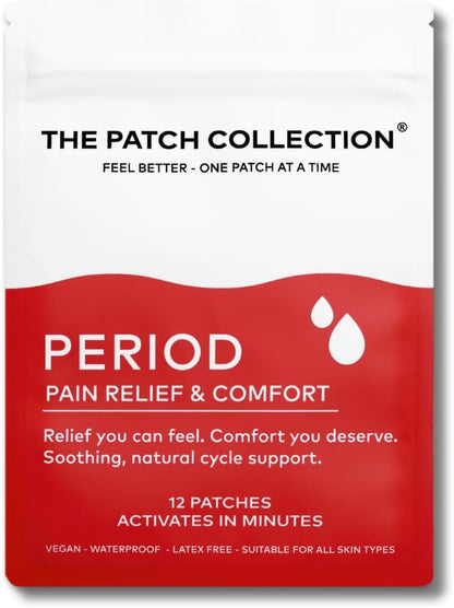 The Patch Collection – Period Pain Relief Patch (Pack of 12)