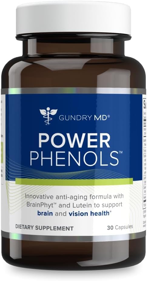 Gundry MD Power Phenols Brain Health Food Supplement - 30 Servings - görsel 1
