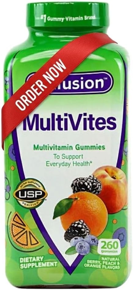 Vitafusions Multivites Gummies 260 ct - görsel 1