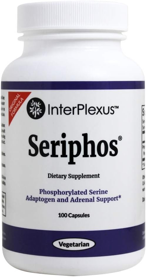 InterPlexus Seriphos - Phosphorylated Serine Adrenal Support, 100 Capsules - görsel 1