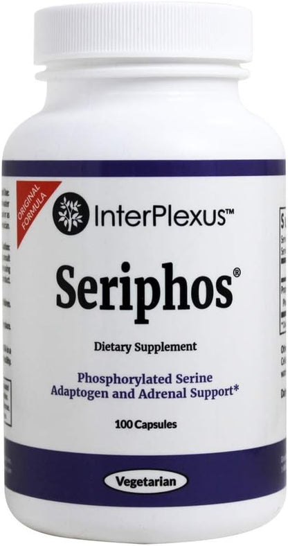 InterPlexus Seriphos - Phosphorylated Serine Adrenal Support, 100 Capsules