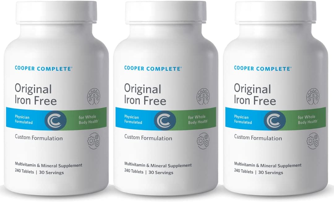 Cooper Complete Original Iron Free Multivitamin, 90 Day Supply (3 Pack) - görsel 6