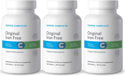 Cooper Complete Original Iron Free Multivitamin, 90 Day Supply (3 Pack)