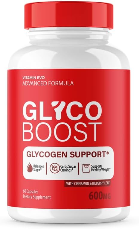 (5 Pack) Glyco Boost Glycoboost Maximum Glyco Optimiser Strength Glycogen Pills, GlycoBoost Advanced Blood Supplement Capsules Support Formula, Glycoboost Natural Ingredient Supplement (300 Capsules) - görsel 5