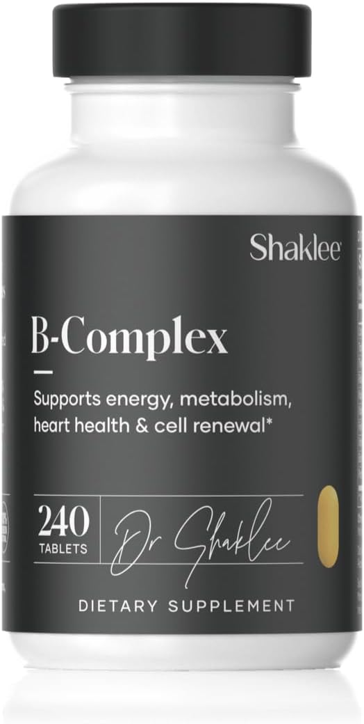 Shaklee B-Complex – Patented Bioactivated Absorption System – 240 Tablets – Image 1