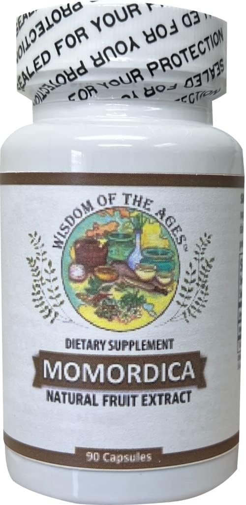 Wisdom of the Ages Momordica Capsules – Pure Fruit Extract Supplement - görsel 1