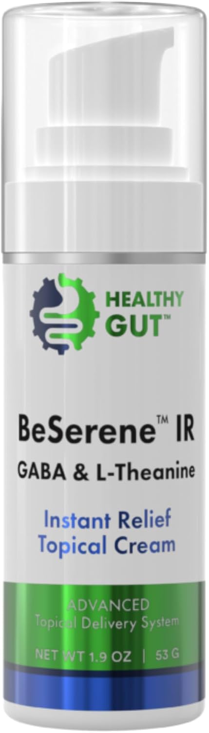 Healthy Gut BeSerene IR | GABA & L-Theanine | Instant Relief Cream | 54 g - görsel 1