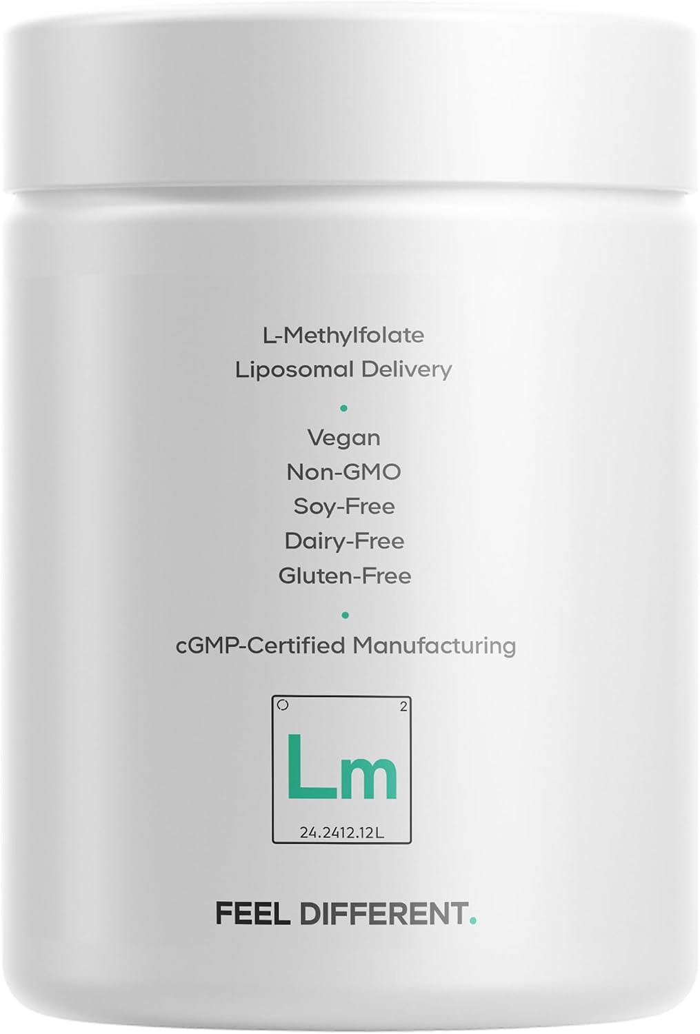 Codeage Liposomal L-Methylfolate 5-MTHF+ - Active Vitamin B9, Methylcobalamin B12, Betaine TMG, B6 - 2-Month Supply Multivitamins - Liposomal Delivery - Bioavailable B-Vitamin Complex - 60 Capsules - görsel 9
