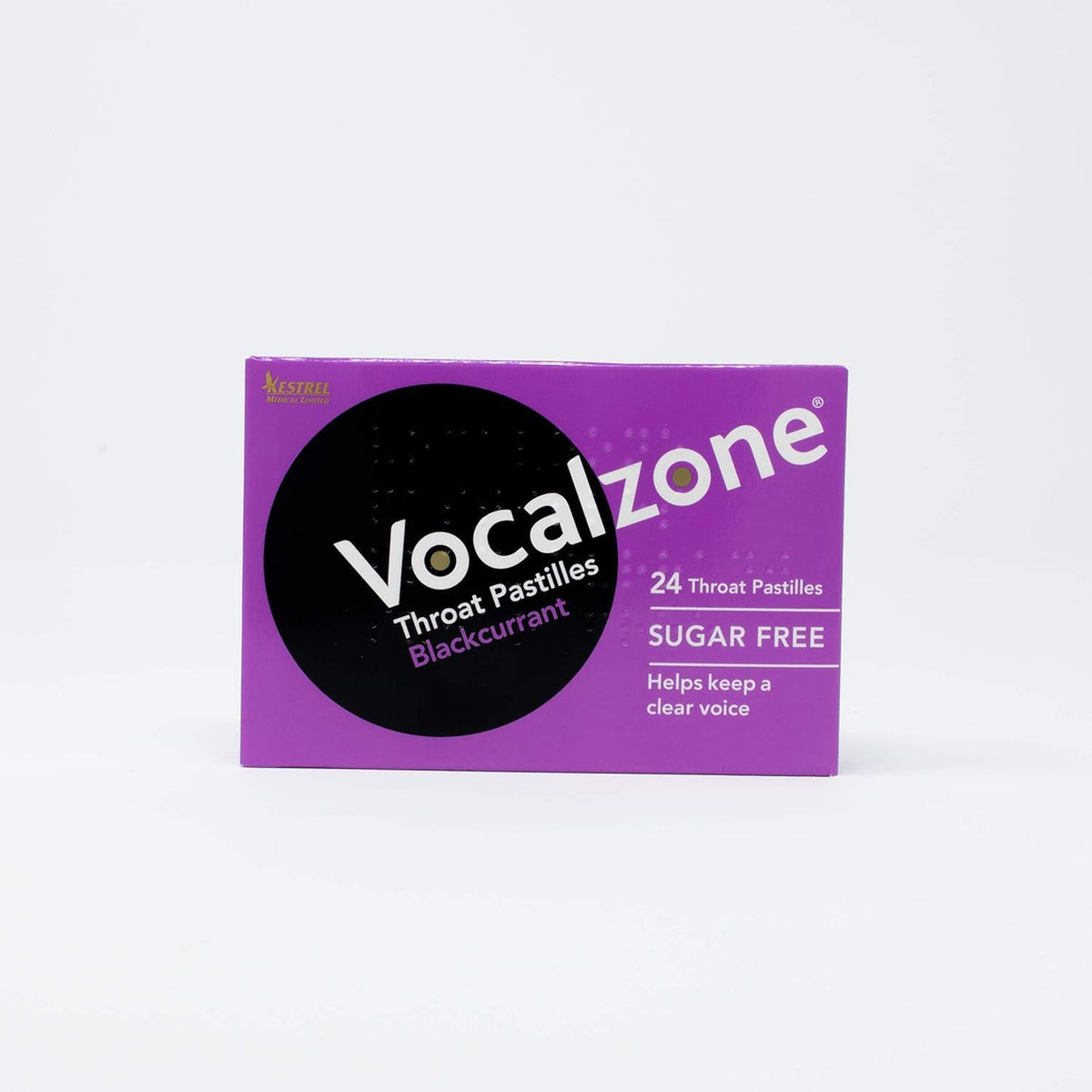Vocalzone Throat Pastilles, Blackcurrant, 24 Pastilles - görsel 2