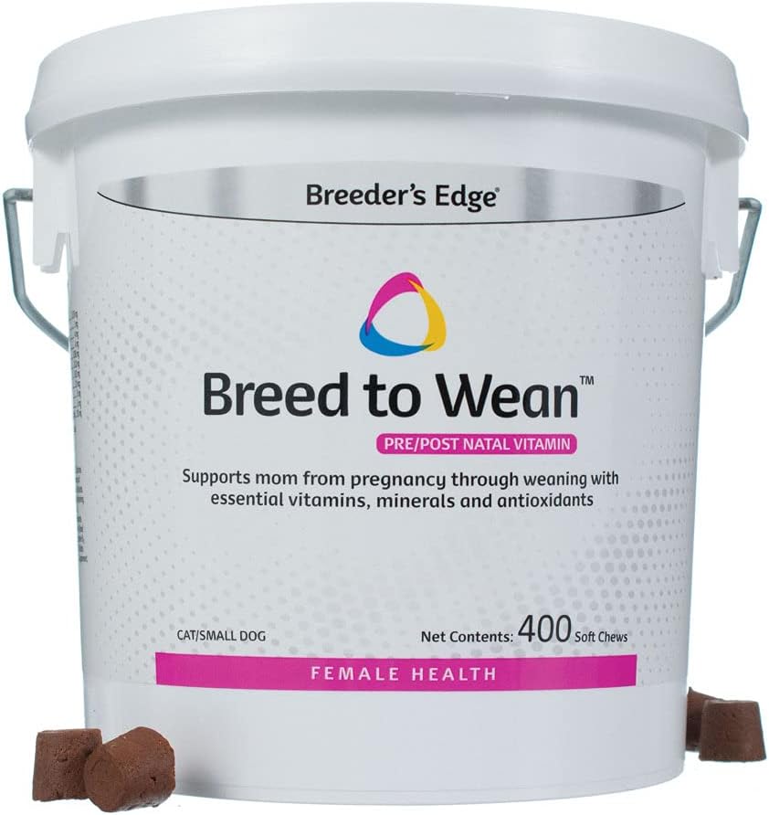 Breeder's Edge Breed to Wean, Prenatal and Postnatal Multivitamin for Dogs and Cats, 400 Count - görsel 9