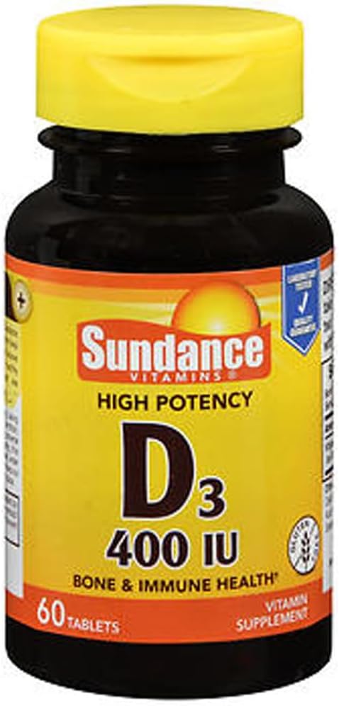 Sundance Vitamins D3 400 IU - görsel 1