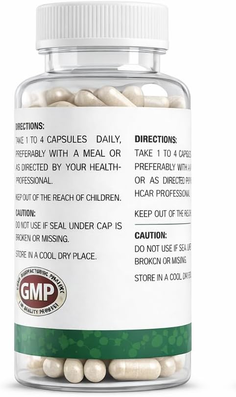 Clear-Biotic Acne Capsules – Probiotic Acne Supplements for Teens and Adults, Hormonal Acne Vitamins, Gut Health for Clear Skin, Non-GMO (60 Capsules) - görsel 6