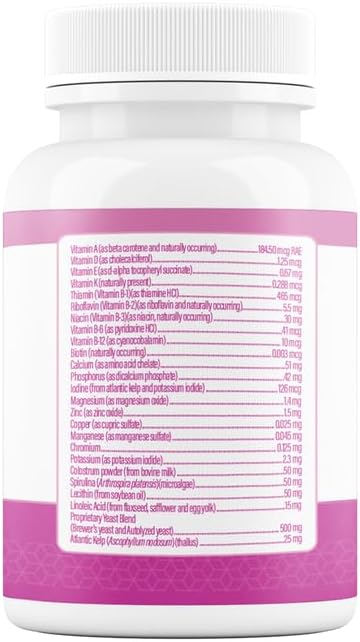 Health Extension Lifetime Multivitamin and – Colostrum – A natural immune booster derived from bovine colostrum, – Image 2