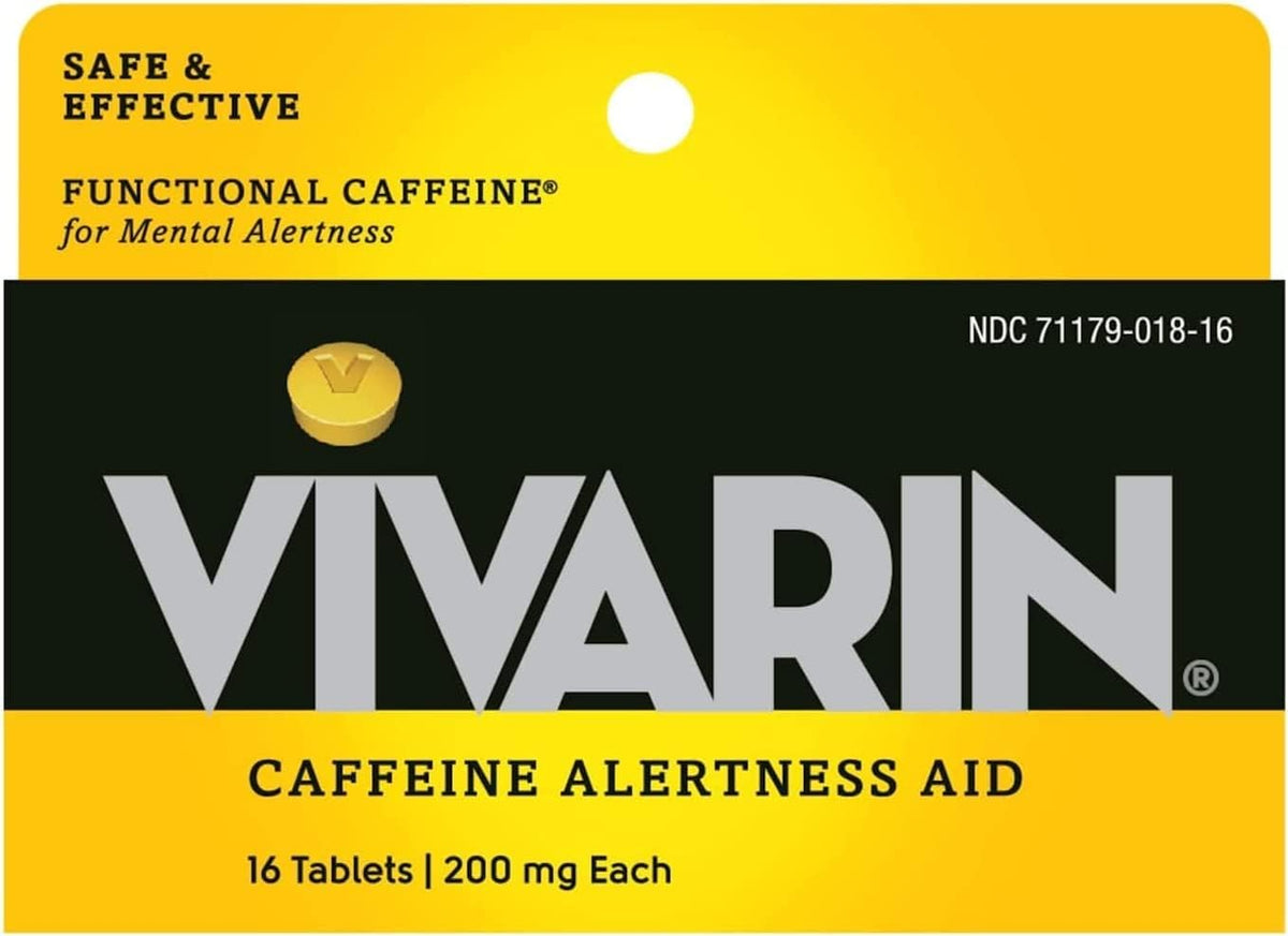 Vivarin Caffeine Tablets 16ct - görsel 1