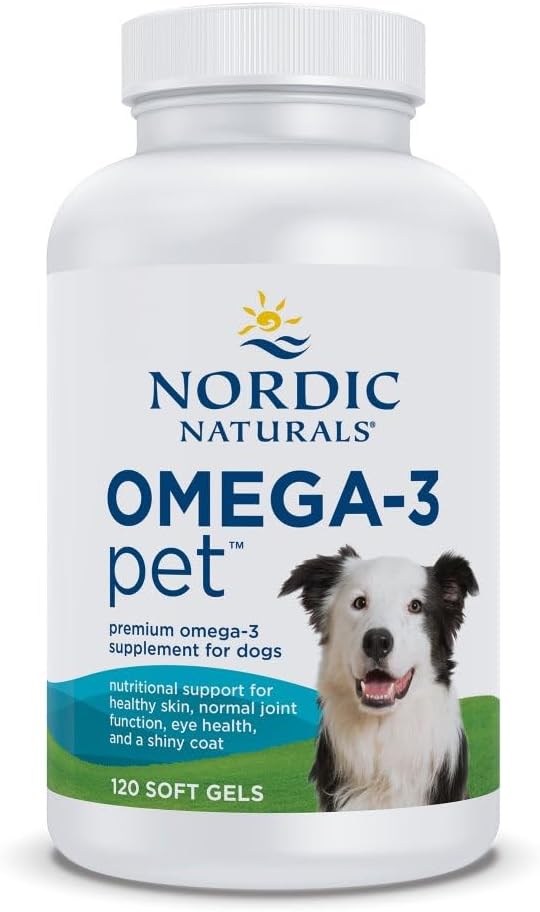 Nordic Naturals Omega-3 Pet, Unflavoured - 120 Soft Gels - görsel 1