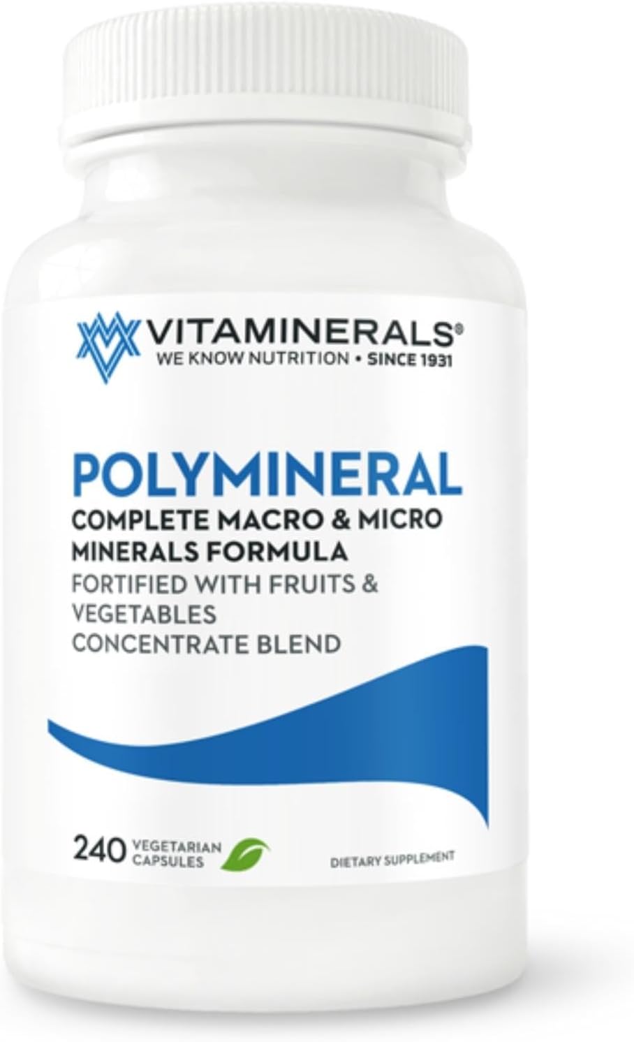 16 Polymineral Comprehensive Mineral Formula - 240 Veggie Capsules - görsel 1