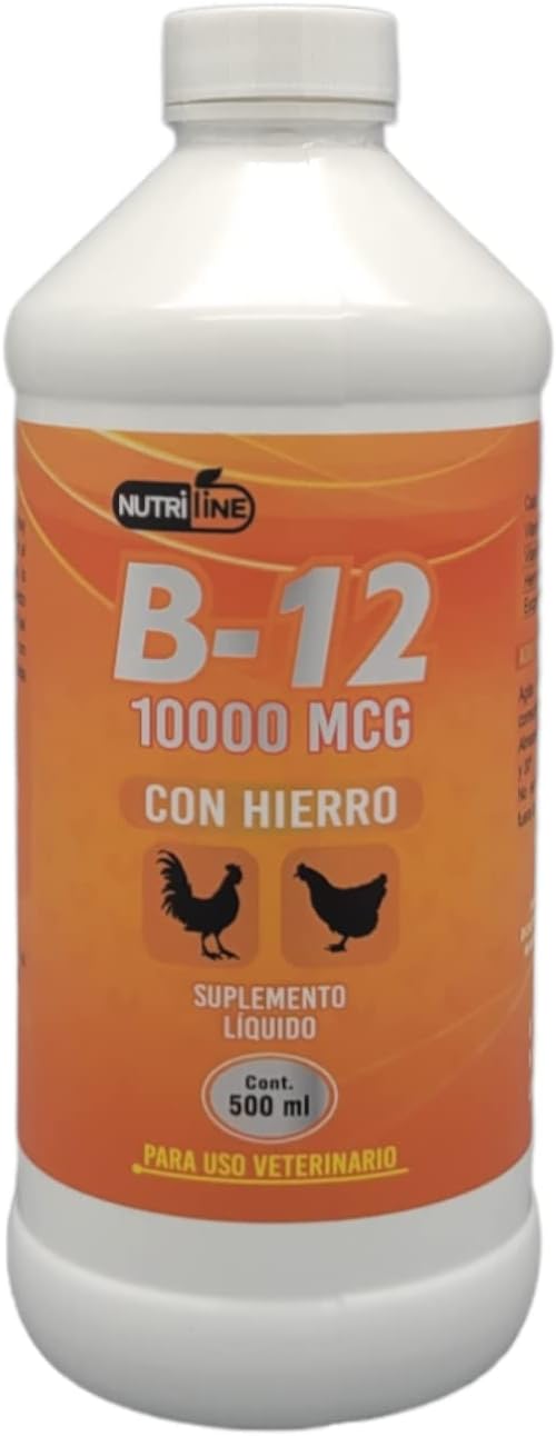 NUTRILINE B-12 for Poultry - Multivitamin Booster for Rooster, Hens, Chicken, Vitamin Recovery Liquid 473 ml - görsel 5