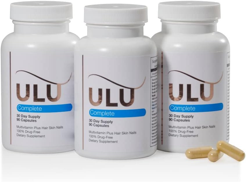 ULULIFE Complete Multivitamin for Men & Women – Hair, Nails & Skin Support with Biotin, Collagen, Keratin (180 Capsules, 60-Day Supply) - görsel 10