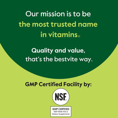 BESTVITE Huperzine A 200mcg – Naturally Derived, Vegan, Non-GMO, 120 Capsules