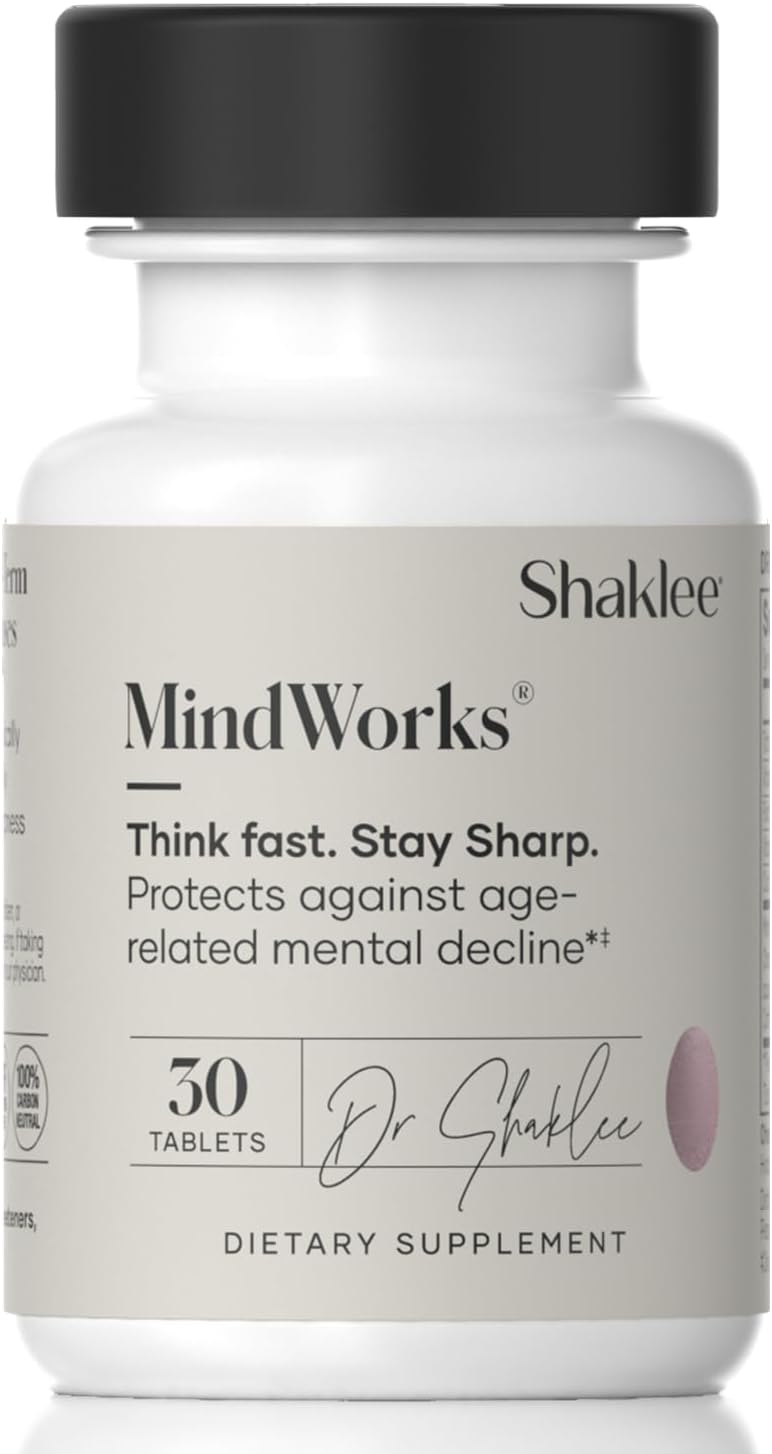 Shaklee MindWorks® - Brain Health Food Supplement for Sharpness & Focus - 30 Tablets - görsel 1