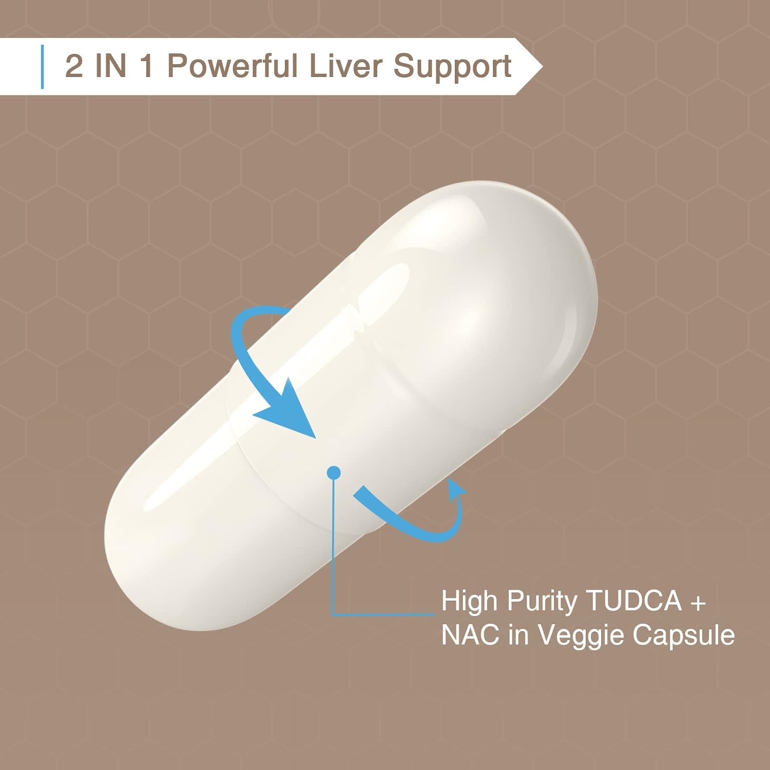 Zingicin TUDCA with NAC Supplement - 1200mg, 60 Capsules - görsel 2