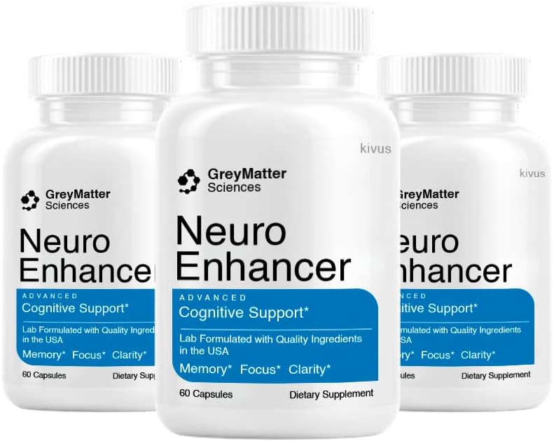 kivus Neuro Enhance - Cognitive Support Supplement, 3 Pack - görsel 1