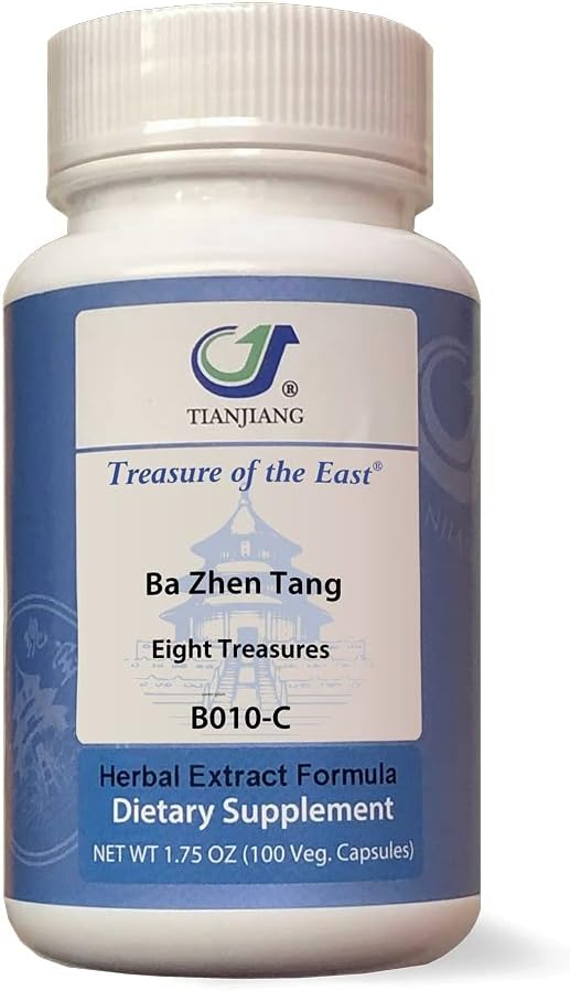 Eight Treasures - Ba Zhen Tang (5:1 Concentrated Herbal Extract Formula, 100 Capsules) - görsel 1