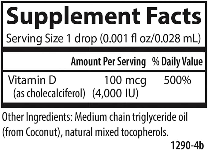 Carlson Super Daily D3 4,000 IU (100 mcg), Unflavoured, 365 Drops - görsel 5