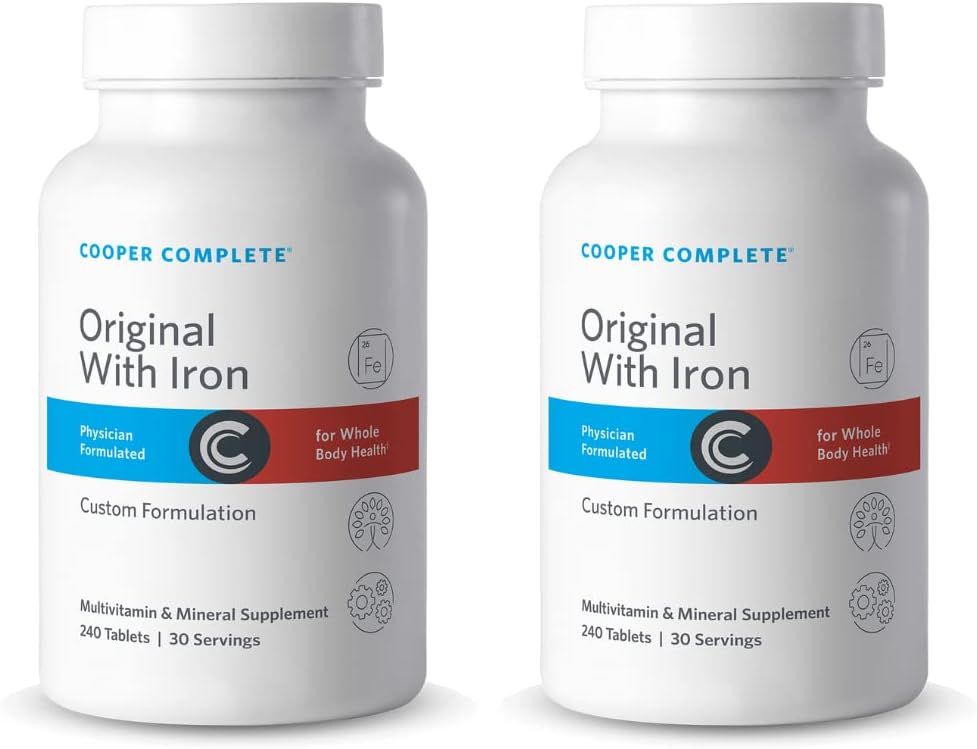 Cooper Complete Original Comprehensive Multivitamin with Iron, 60 Days - görsel 7