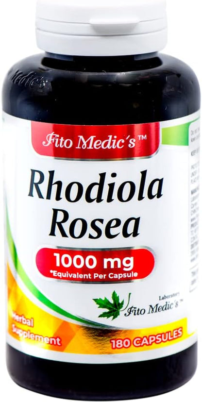 Rhodiola Rosea Supplement - Ultra-High Absorption - 180 Capsules